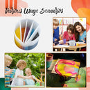 Silicone Split Color Mixing Cup - Multi Channels Paint Divider (4pcs)