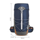 Lightweight 40L Nylon Outdoor Sports Camping Backpack Hiking Travel School Ba