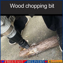 3pcs Firewood Splitter Adapter Rod Split Cone Drill Bit Woodworking Tools