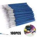 100pc Micro Extra Fine Detail Painting Brushes Art Set Craft Brushes Paint H1U2