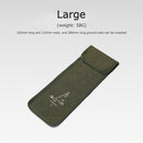 Outdoor Camping Stake Storage Bag Wind Rope Tent Pegs Nails Holder (L)