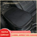 Flannel Car Armrest Mat Universal Interior Auto Arm Rest Box Pad Dust-proof