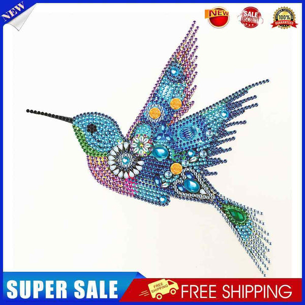 Hummingbird Owl 5D Part Drill Special Shaped Kit DIY Diamond Painting Ornam