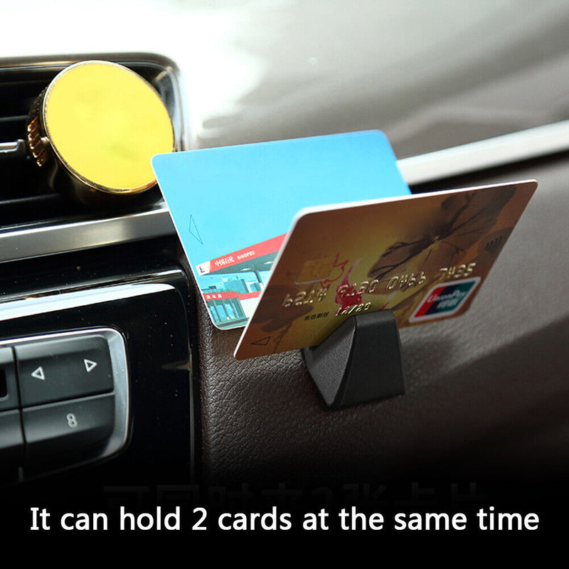 Temporary Parking Card Ticket Holder Home Office Desktop Card Slot Fixed Clip