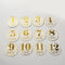 12pcs Newborn Baby Monthly Stickers Pregnant Milestone Memory Photo Props Newly