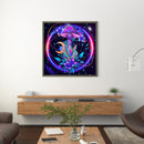 5D DIY Diamond Painting Full Round Drill Colored mushroomsof Rhinestone