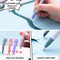 Dots Stick Roller Ceramic Blade Cutter Double Sided Adhesive Cutting Knives