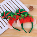 Weihnachten haarreif Weihnachtsstirnbänder Elf Party Hut Stirnband.