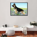 5D Diamond Painting German Shepherd Full Round Drill Mosaic Art Home Decor