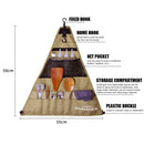 SUNDICK Oxford Cloth Outdoor Camp Picnic Tableware Storage Bag (Triangle L)