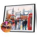 5D DIY Diamond Painting Streetscape Full Drill Embroidery Cross Stitch Pictur