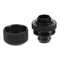 G1/4 External Thread Connector for 10x16mm PC Water Cooling System(Black) Newly