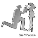 DIY Lamp Shaped Cut Dies Stencil Scrapbooking Christmas Cards Decor
