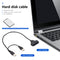 USB 2.0 to SATA 7+15 Pin 22Pin 2.5 inch HDD SSD Hard Drive Adapter Cable