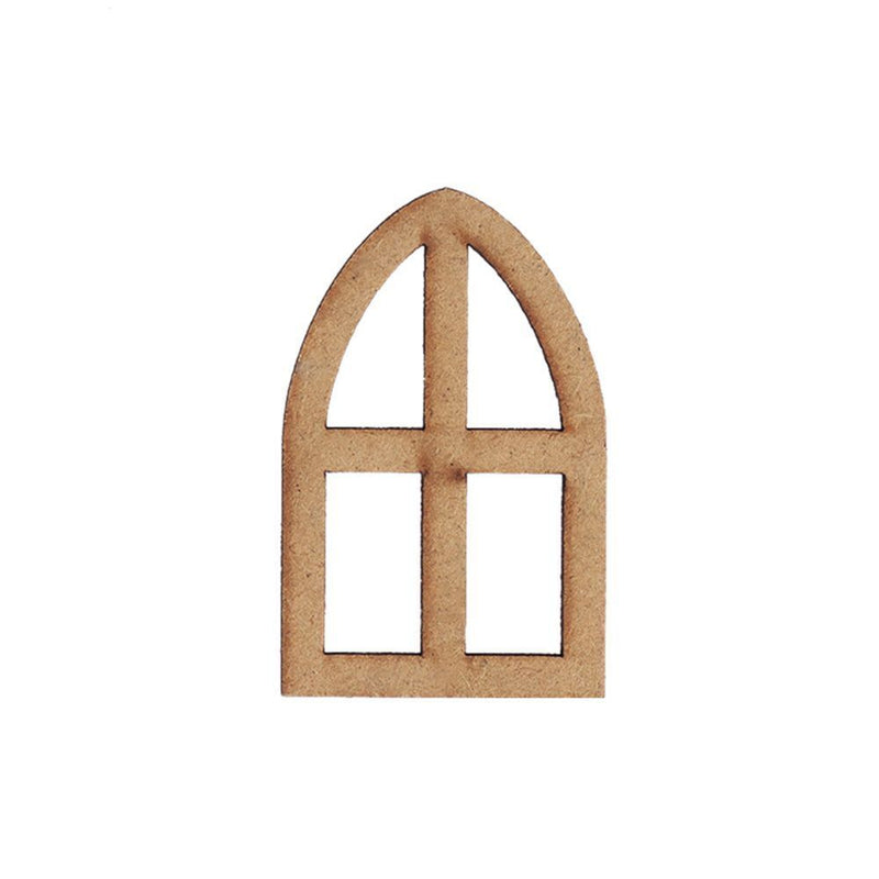 DIY Crafts Card Decor Scrapbooking Frame Carved Embellishment Wooden Ornaments