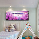 Seaside Plants 5D DIY Full Round Drill Diamond Painting Embroidery Needlework