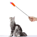 Feather Toys Kitten Funny Rod Wand Toys Cat Interactive Stick Pet Supplies
