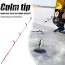 Fishing Rod Round Tip Short Section Outdoor Fishing Tackle (36cm Hard Tone)