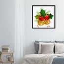 Frameless Bow Bell Oil Paint by Numbers Kit Handpainted Picture Artwork Craft