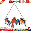 DIY Diamond Painting Acrylic Bird Flocks Hanging Pendant Decor (4 Birds) Newly
