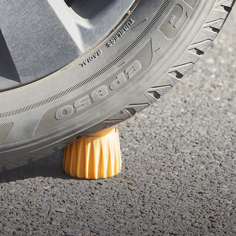 2x Bed Stabilizer Headboard Stoppers Furniture Bed Frame Tool (S Yellow)