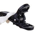 5pcs Sectioning Hair Clamps Alligator Clips Grips Hairpin (Black White) Newly