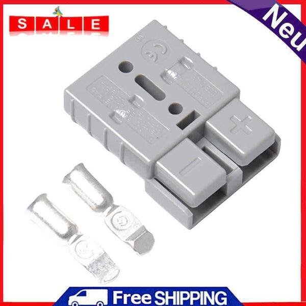 Portable Quick Charging Bipolar Plug 50A 600V Vehicle Power Battery Connector