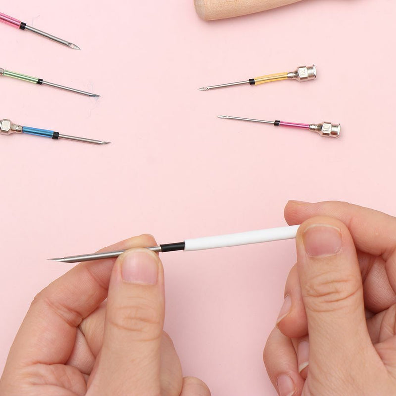 DIY Embroidery Stitch Punch Needle Tool Poking Cross Stitch Tools Poke Needle