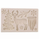 Pastry Making Cake Decorating Tool Christmas Silicone Mold Baking Moulds