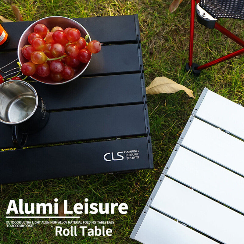 Outdoor Picnic Mini Folding Table Home Bed Computer Aluminum Collapsible Desk