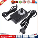 AC to DC Adapter 3-12V 2A Adjustable Power Supply Motor Speed Controller EU