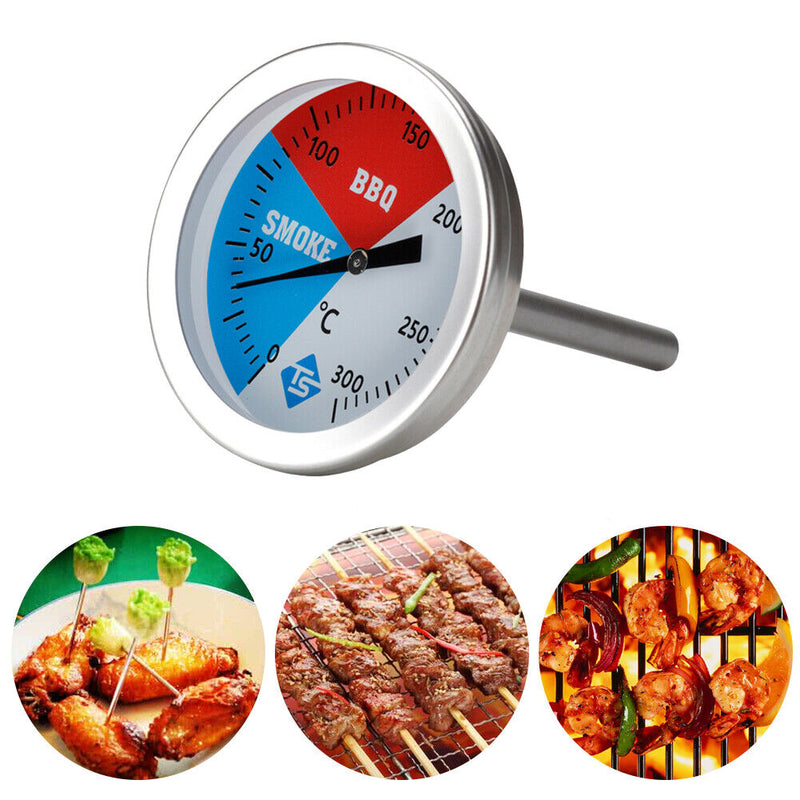 Stainless Steel BBQ Thermometer Temperature Oven Temperature Measure Instru