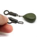 Angling Supplies Locking Tube Back Lead Clips Silicone Sleeves Rig Connector