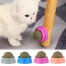 Rotatable Teeth Cleaning Cat Energy Ball Pet Food Catnip Sugar Kitten Snacks