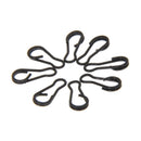 50 x Small Multi Clips Carp Fishing Tackle Quick Change Swivels Rigs Links Newly