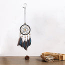 Feather Dreamcatcher Pendant Handmade Crafts Hanging Decoration for Room Wedding