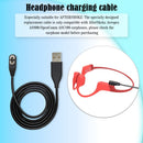 Earphone Charge Cable for AfterShokz Aeropex AS800/OpenComm ASC100 Kit (1m)