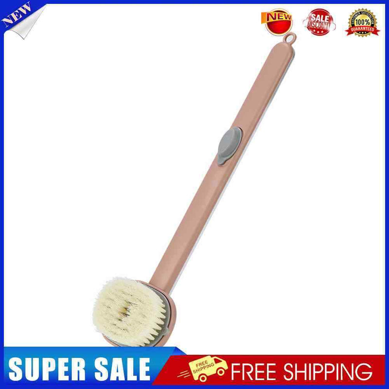 #A Long Handle Liquid Bath Brush Bathroom Body Brushes Back Body Exfoliating Too