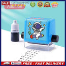 Number Rolling Stamps Recyclable Digital Roller Type for Math Practice Questions