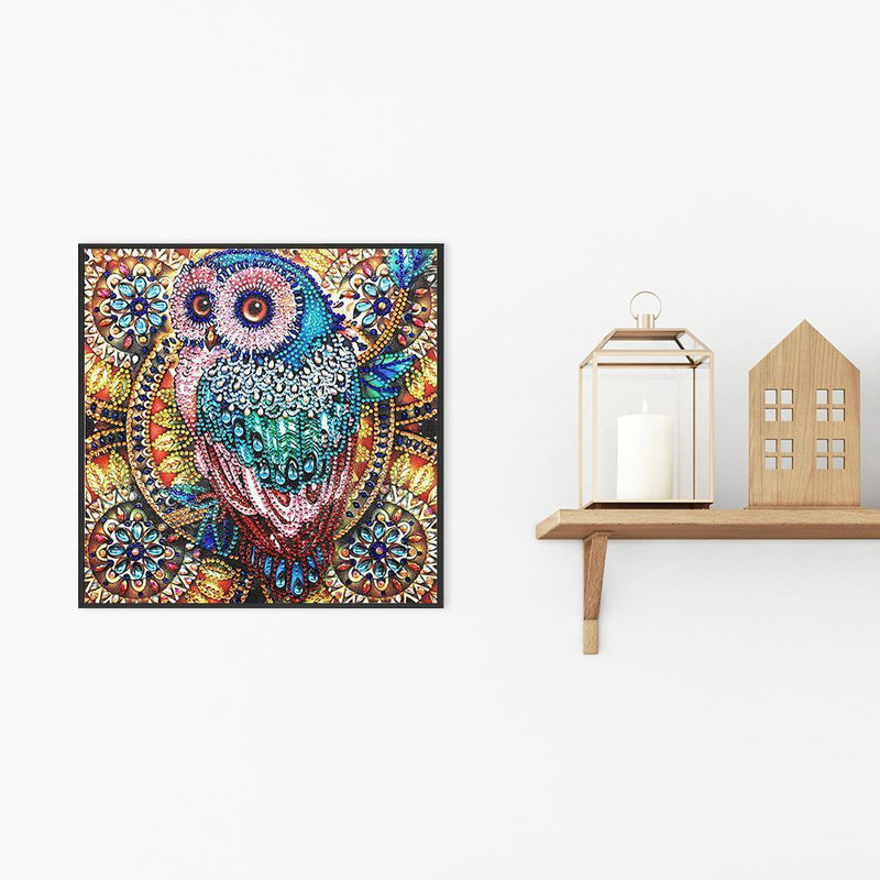 5D DIY Special Shaped Diamond Painting Bird Cross Stitch Mosaic Craft Kits Newly