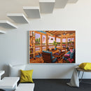 Paint By Numbers for Beginner House Living Room DIY Acrylic Painting Kit