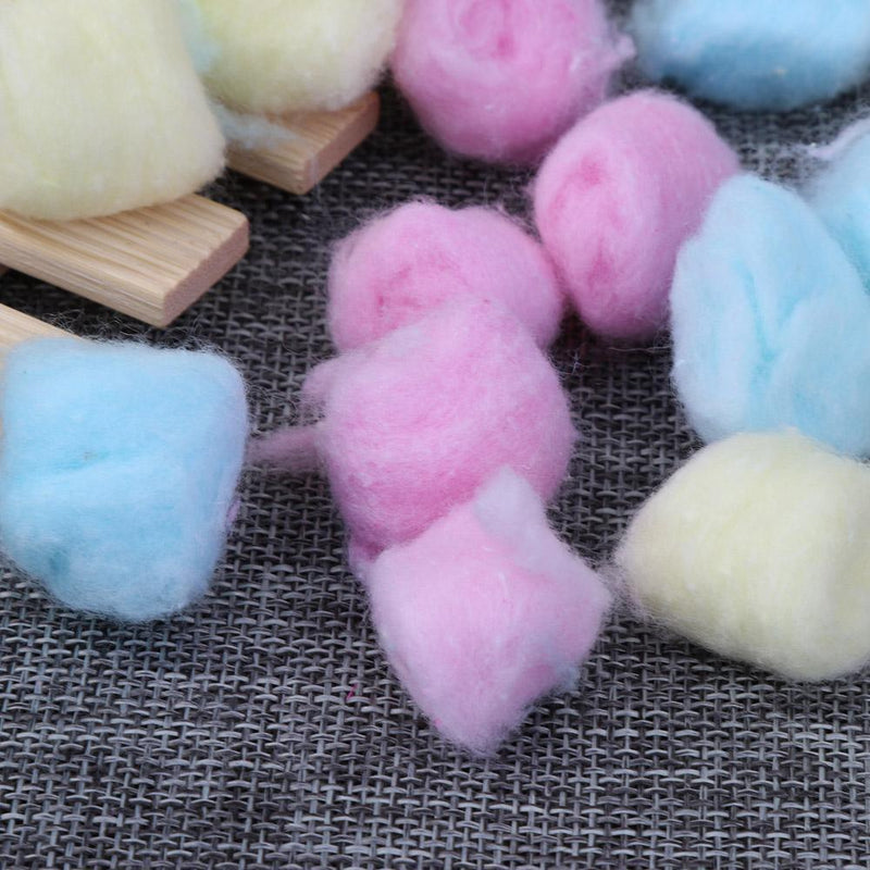 100pcs Colorful Winter Keep Warm Cotton Balls Cute Cage Filler (Multicolor)