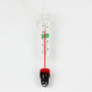Floating Aquarium Thermometer Mini Fish Tank Glass Temperature Meter Suction Cup