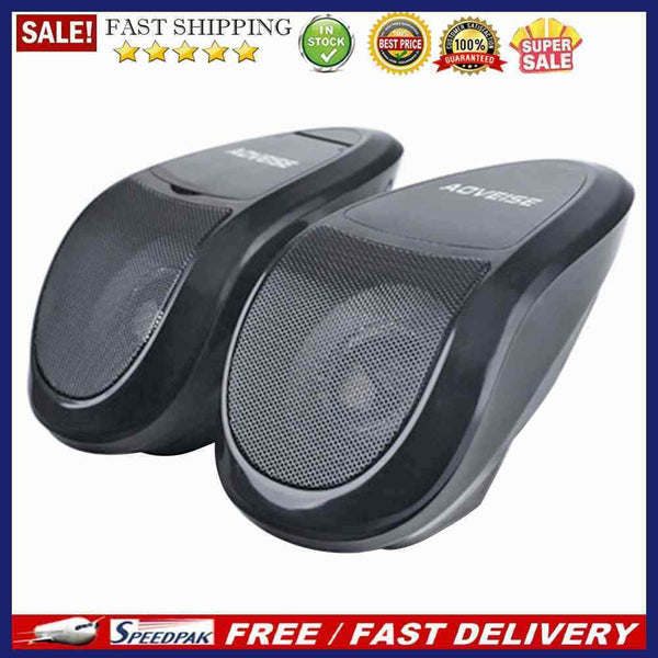 AOVEISE MT493 Motorcycle Bluetooth-compatible Speaker MP3 Audio System FM R