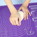 Silicone Kneading Dough Mat Non-Stick Kitchen Baking _NEW Tool U5K6