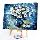 Flowers 50x40cm Oil Paint By Numbers DIY Painting M681