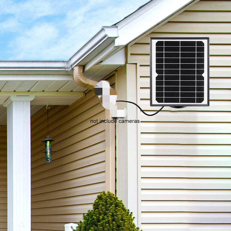 10w 5V Waterproof Solar Charging Panel with Mounting Stand for Smart Doorbell