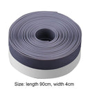 Door Window Bottoom Seal Strip Windproof Self Adhesive Sealing Tape (Grey) Newly