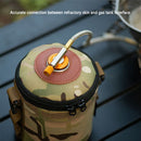 Camping Gas Tank Bag LPG Fuel Can Protective Sleeve MOLLE Tissue Bags (B) Newly