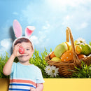 Happy Easter Backdrops Baby Shower Birthday Party Flower Photography Background